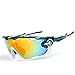 F-sport 2016 Newest Outdoor Sports Fashion Sunglasses.Great For Cycling Driving Hiking Skiing or Fishing.Changeable Lenses and Unbreakable High strength(Grey)