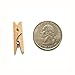 LWR CRAFTS Wooden Mini Clothespins 200 Per Pack 1