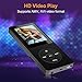 MP3 Player, Aigital Portable HiFi Music Player Built-in 8GB Capacity Can Expand to 128GB, Economic Multi-Functional MP3 Adapter with Video/FM Radio/Record Function (Earphones Included)