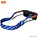Tortuga Straps FLOATZ Sports Fit Glasses Strap, Sea Blue - 2 Pk | Floating Adjustable Sunglass Straps | Soft & Comfortable Dual Sided Fabric | 3MM Neoprene Base - Added Durability | Easy Fit