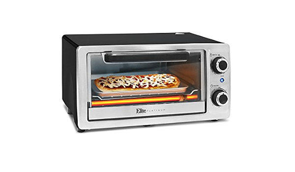 Amazon.com: Elite Cuisine eto-9323ss tostador horno 4-Slice Acero  Inoxidable pollo, color negro : Hogar y Cocina