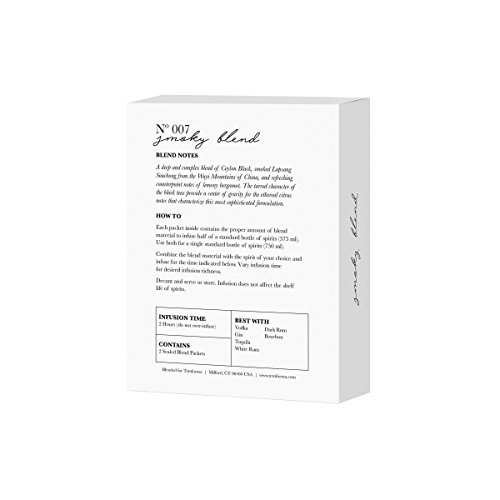 Teroforma 1PT Infusion Blends - Spirit & Alcohol Flavor Infuser Packets for Home Infusion, Single Pack 16g (Smoky) - Thumbnail 5