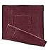 Sunbeam Heated Throw Blanket | Dual Pocket Microplush, 3 Heat Settings, Garnet - 31160303