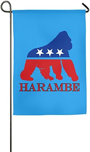 Personalized Decorative Welcome Polyester House Flags Printed Rip Harambe Vote Flag For Indoor/Outdoor With Two Size - 1218 Or 1827 Inch