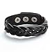 Godyce Love Friendship Bracelet Bangle Colorful Orange Enamel Bangles Bracelets for Women Teen Girls Party Fashion Bangles Stainless Steel Jewelry Birthday with Gifts Box (4mm Brown, Stainless Steel)