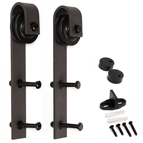 U-MAX Sliding Barn Door Hardware Basic Hangers 2pcs