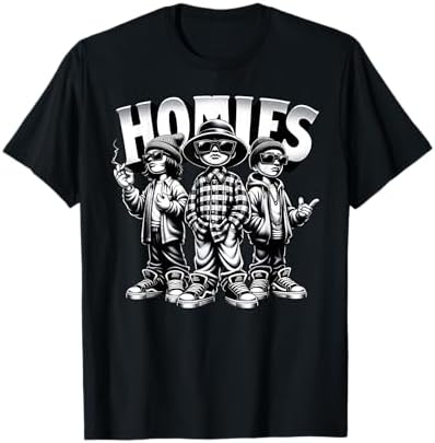 Amazon.com: Homies T-Shirt : Clothing, Shoes & Jewelry