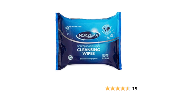 noxzema cleansing wipes