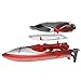 SkyCo Rc Boat 2.4GHz High Speed Remote Control Electric RC Racing Boats Toy for Kids Men Girls Adults Pool Lake Outdoor Use Bonus Extra Battery