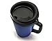 GAMA Electronics 2 ThermoServ Foam Insulated Coffee Mugs 34 oz (1) Purple & (1) Blue