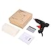 Tacklife GGO60AC 60w Hot Glue Gun with 30 Pcs EVA Glue Sticks Flexible Trigger Overheating Protection and Heating up Quickly Hot Melt Glue Gun for DIY Small Craft and Quick Repairs