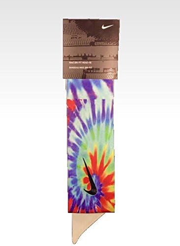 Custom Multi. Color Tie Dye Nike Dri-Fit Head Tie Headband - Black, White, Yellow, Pink, Green, Blue, Purple, Orange