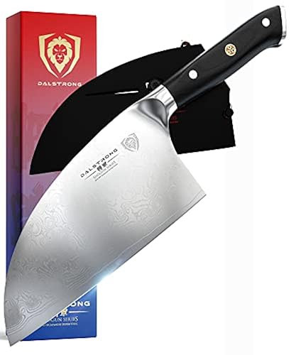 Dalstrong Serbian Chef Knife - 8 inch - Meat Cleaver - Shogun Series ...