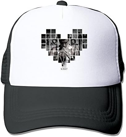 KECH Men Women Sorry Justin Bieber Album Cover Hat Black (5 Colors)