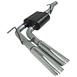 Flowmaster 17398 Cat-back System - Dual Same Side Exit - American Thunder - Aggressive Sound