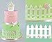 Mity rain The Easiest Pastry cutters/Bamboo Fence Cookie Cutter Set,Picket Fence Cookie Cutter,CupCake Decorating Gumpaste Fondant Mold