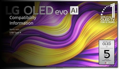 LG 65-Inch Class OLED evo AI 4K G5 Series Smart TV w/Dolby Atmos, Dolby Vision, HDR10, AI Super Upscaling 4K, Filmmaker Mode, Wow Orchestra, Alexa Built-in (OLED65G5WUA, 2025) (Renewed)