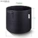 MAXSISUN 5-Pack 7 Gallon Plant Grow Bags, Heavy Duty Thickened Non-Woven Aeration Fabric Pots Container with Reinforced Handles for Gardeningthumb 1