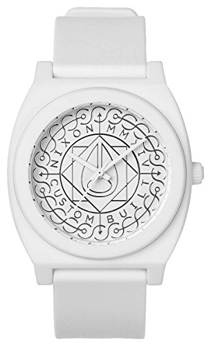 Nixon Mens The Time Teller P Watch - All White/Shadow Nixon Mens The Time Teller P Watch - All White/Shadow