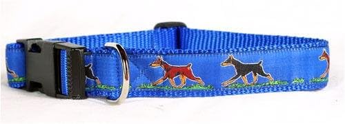 designer doberman collars