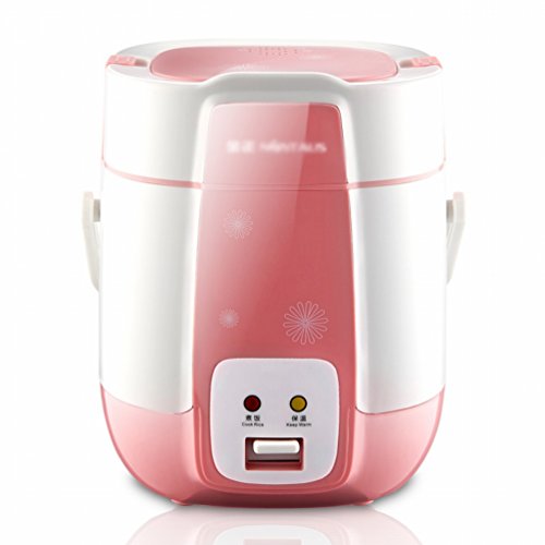 DIDIDD Mini Rice Cooker 1.2L Small Rice Cooker 1-2 Small Rice Cooker,Pink