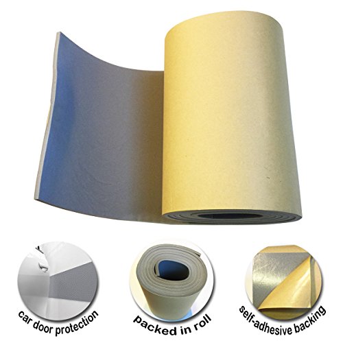 Car Door Bodywork Guard Anti Scratch Self Adhesive Foam Parking Protector for Garage Wall - 1 pack and 2 pack