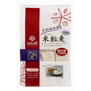 はくばく 米粒麦スタンドパック 540g×6袋