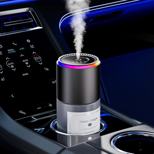 Klomsuw Car Air Freshener Diffuser RGB Light