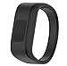 ANCOOL Compatible with Vivofit JR Bands, Soft Kids Wristbands Replacement for Vivofit JR/Vivofit JR2/Vivofit 3 Tracker (Black, Large)