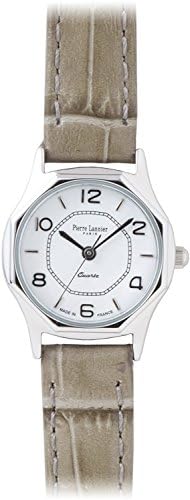 PIERRE LANNIER press watch octagonal Watch Silver / Croco gray P043604 C30 Ladies