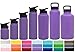 Simple Modern 40oz Water Bottle, Insulated Reusable Wide Mouth Stainless Steel Metal Flask with Handle Lid, Lilac