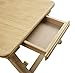 ObboMed HR-3660 Multifunctional Bamboo Laptop Table/Breakfast Bed Tray/Lapdesk, with Adjustable Tilting Top, Storage Drawer, Cup-Groove and Foldable & Extendable Legs – L : 19.7″ x 11.8″thumb 2