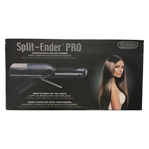 Split-Ender PRO Cordless Remove Split Ends Hair Trimmer BLACK - ORIGINAL BY TALAVERA