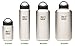 Klean Kanteen Wide Mouth Single Wall Water Bottle with Loop Cap, Brushed Stainless Steel, 27-Ounce