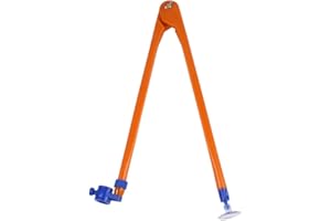 Ragyzity Demonstration Compass, Huge Plastic Compass Large Math Teaching Compass Math Geometry Tools, Large Circle on School Classroom Whiteboard Chalkboard Stationery Supplies