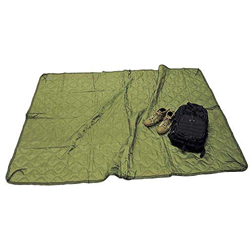 OD Green Military Poncho Liner Woobie blanket Nylon Pricepulse