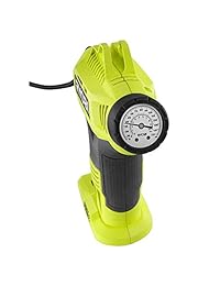 Ryobi P737 - Kit de inflador inalámbrico de iones de litio, 18 V ONE, batería de iones de litio de 1,3 Ah, cargador de 18 V y medidor de neumáticos para coches (paquete)