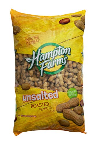 Hampton Farms Unsalted Roasted In-Shell Peanuts