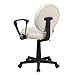 Flash Furniture Jonathan Baseball Swivel Task Office Chair with Arms