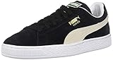 PUMA Suede Classic Sneaker,Black/White,10 M US Men's