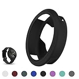 Garmin vivomove HR Hybrid Smartwatch Replacement Band Cover Protector Sleeve, Feskio Soft Silicone Shockproof and Shatter-resistant Sleeve Band Cover Protective Case Pouch for Garmin vivomove HR watch