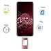 USB Flash Drive 128GB,E&jing Flash Drive 128GB U Drive External Storage Retractable USB Memory Stick[3-in-1-PC-mobile Phone]