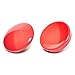 (2 Pack)VKO Red Soft Metal Shutter Release Button Compatible for Fujifilm X-T30 X-T3 X-T2 X100F X-T20 X-PRO2 X-E3 X30 X100T X100S RX10 II III IV M6 M7 M8 M9 M10 Camera 11mm Concave 10mm Convex Surface primary