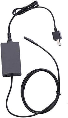 Travel AC Charger Power Supply Adapter 36W 12V 2.58A and USB 5V 1A for Microsoft Surface Pro 3 Pro 4 iPhone 6 6s with 6ft Power Cord and 5ft DC Cable