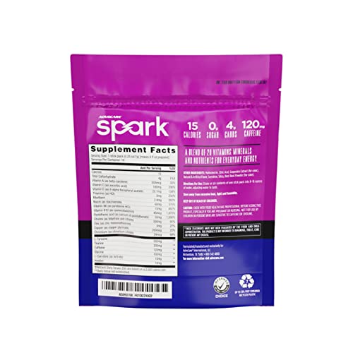 AdvoCare Spark Vitamin & Amino Acid Supplement Focus and Energy Drink