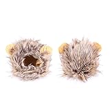 Bassion Lion Mane Wig for Dog and Cat Lion Pet Halloween Costumes with Ears