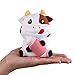 Anboor 3.1 Inches Squishies Cow Kawaii Milk Bottle Soft Slow Rising Scented Animal Squishies Stress Relief Kid Squeeze Toys