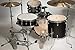 Ludwig LC2791 Breakbeats by Questlove 4-Piece Drum Set Shell Pack, Black Sparkle