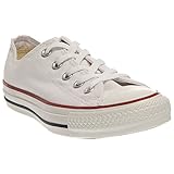 Converse Unisex Chuck Taylor All Star Low Top Optical White Sneakers - 3.5 Men = 5.5 Women