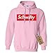 NuffSaid Let's Get Schwifty Premium Hooded Sweatshirt - Unisex Hoodie (2XLarge, Sport Grey)